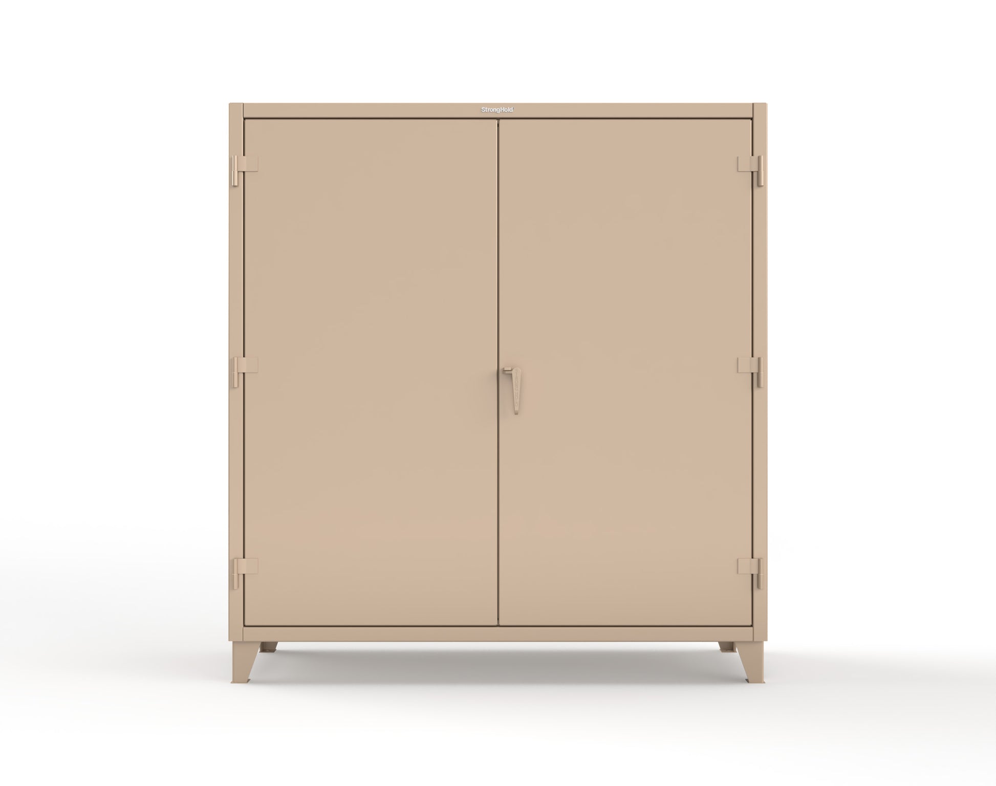 Extreme Duty 12 GA Rigging Cabinet with Hooks - 72 In. W x 24 In. D x 78 In. H - 66-BB-240W/Hooks-1019
