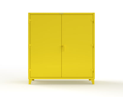 Extreme Duty 12 GA Rigging Cabinet with Hooks - 72 In. W x 24 In. D x 78 In. H - 66-BB-240W/Hooks-1023