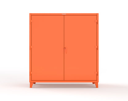 Extreme Duty 12 GA Rigging Cabinet with Hooks - 72 In. W x 24 In. D x 78 In. H - 66-BB-240W/Hooks-2004