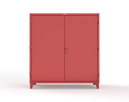 Extreme Duty 12 GA Rigging Cabinet with Hooks - 72 In. W x 24 In. D x 78 In. H - 66-BB-240W/Hooks-3001