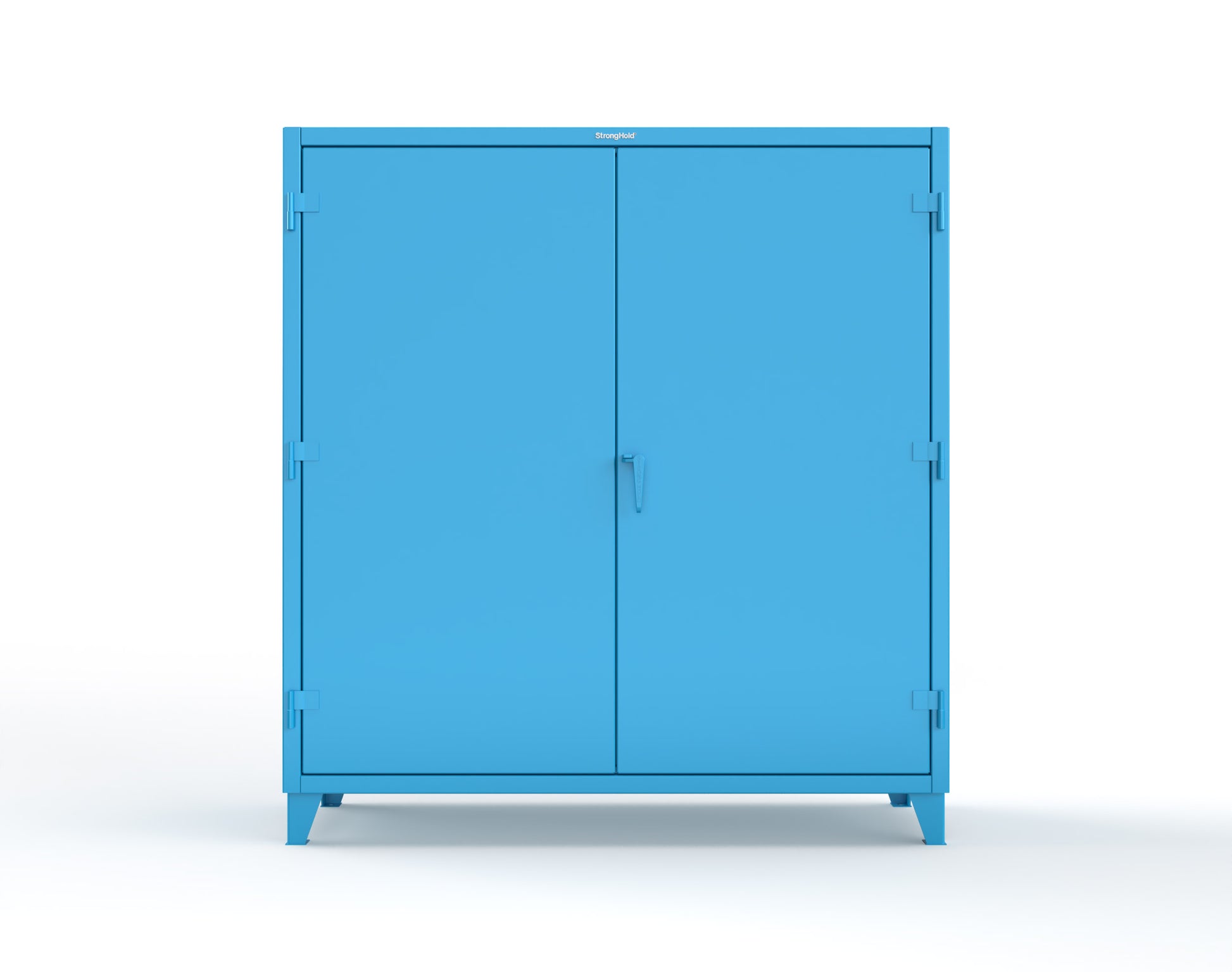 Extreme Duty 12 GA Rigging Cabinet with Hooks - 72 In. W x 24 In. D x 78 In. H - 66-BB-240W/Hooks-5012
