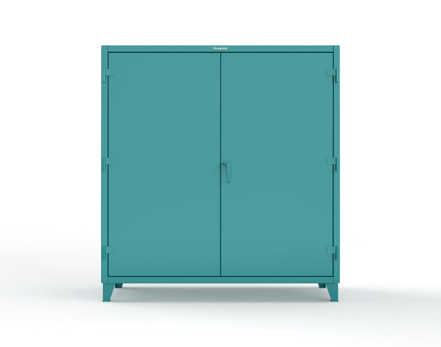 Extreme Duty 12 GA Rigging Cabinet with Hooks - 72 In. W x 24 In. D x 78 In. H - 66-BB-240W/Hooks-5021