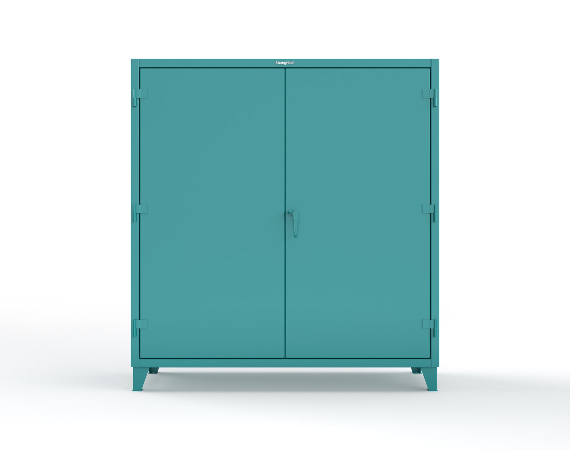 Extreme Duty 12 GA Rigging Cabinet with Hooks - 72 In. W x 24 In. D x 78 In. H - 66-BB-240W/Hooks-5021