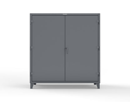 Extreme Duty 12 GA Rigging Cabinet with Hooks - 72 In. W x 24 In. D x 78 In. H - 66-BB-240W/Hooks-7024
