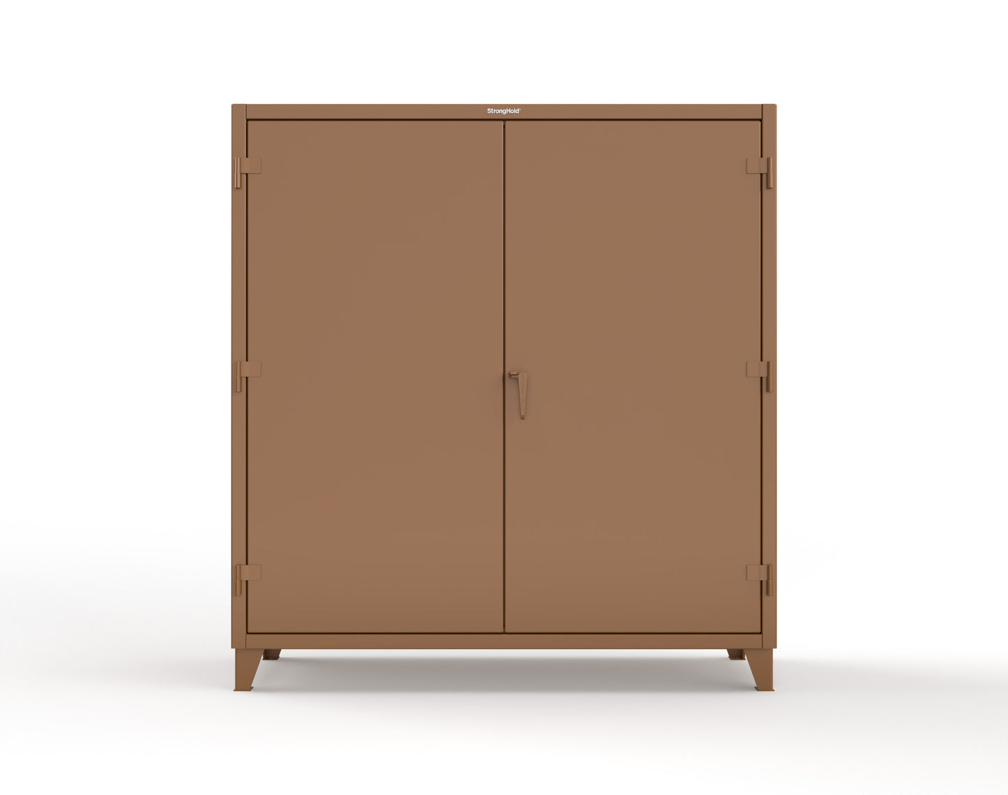 Extreme Duty 12 GA Rigging Cabinet with Hooks - 72 In. W x 24 In. D x 78 In. H - 66-BB-240W/Hooks-8025