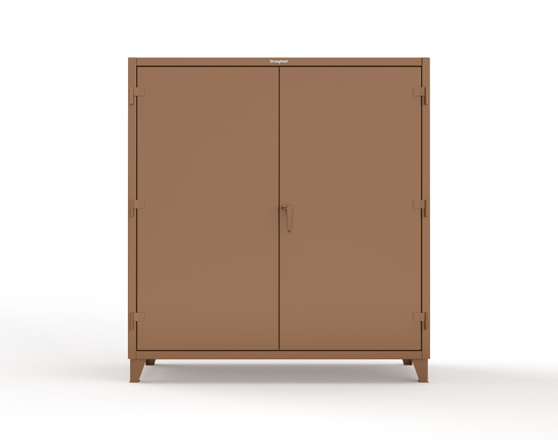 Extreme Duty 12 GA Rigging Cabinet with Hooks - 72 In. W x 24 In. D x 78 In. H - 66-BB-240W/Hooks-8025