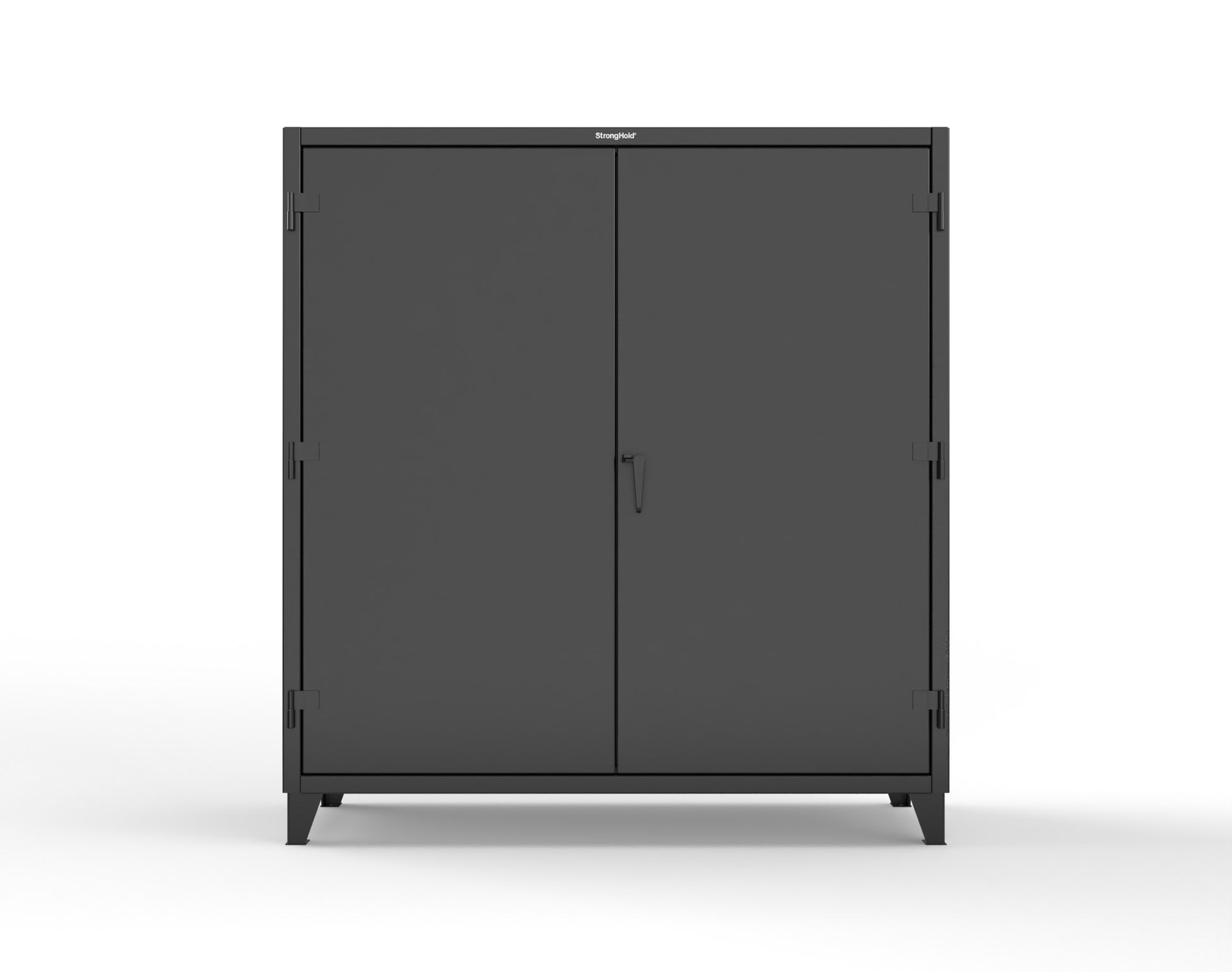 Extreme Duty 12 GA Rigging Cabinet with Hooks - 72 In. W x 24 In. D x 78 In. H - 66-BB-240W/Hooks-9005