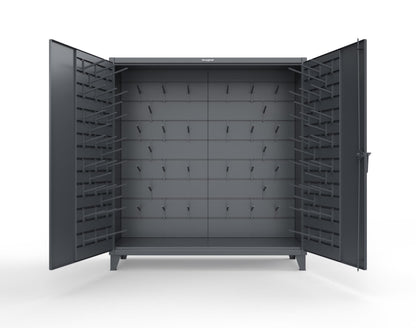 Extreme Duty 12 GA Rigging Cabinet with Hooks - 72 In. W x 24 In. D x 78 In. H - 66-BB-240W/Hooks-7024