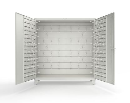 Extreme Duty 12 GA Rigging Cabinet with Hooks - 72 In. W x 24 In. D x 78 In. H - 66-BB-240W/Hooks-9003
