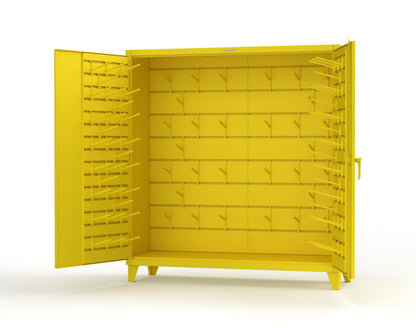 Extreme Duty 12 GA Rigging Cabinet with Hooks - 72 In. W x 24 In. D x 78 In. H - 66-BB-240W/Hooks-1023