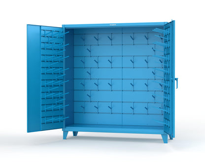 Extreme Duty 12 GA Rigging Cabinet with Hooks - 72 In. W x 24 In. D x 78 In. H - 66-BB-240W/Hooks-5012
