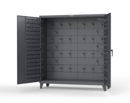 Extreme Duty 12 GA Rigging Cabinet with Hooks - 72 In. W x 24 In. D x 78 In. H - 66-BB-240W/Hooks-7024