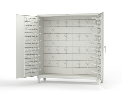 Extreme Duty 12 GA Rigging Cabinet with Hooks - 72 In. W x 24 In. D x 78 In. H - 66-BB-240W/Hooks-9003
