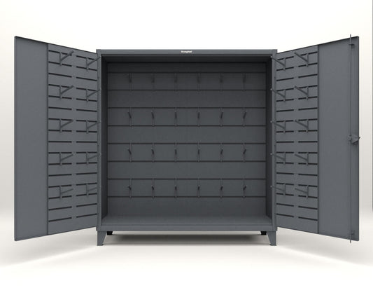 Extreme Duty 12 GA Rigging Cabinet with Hooks - 72 In. W x 24 In. D x 78 In. H
