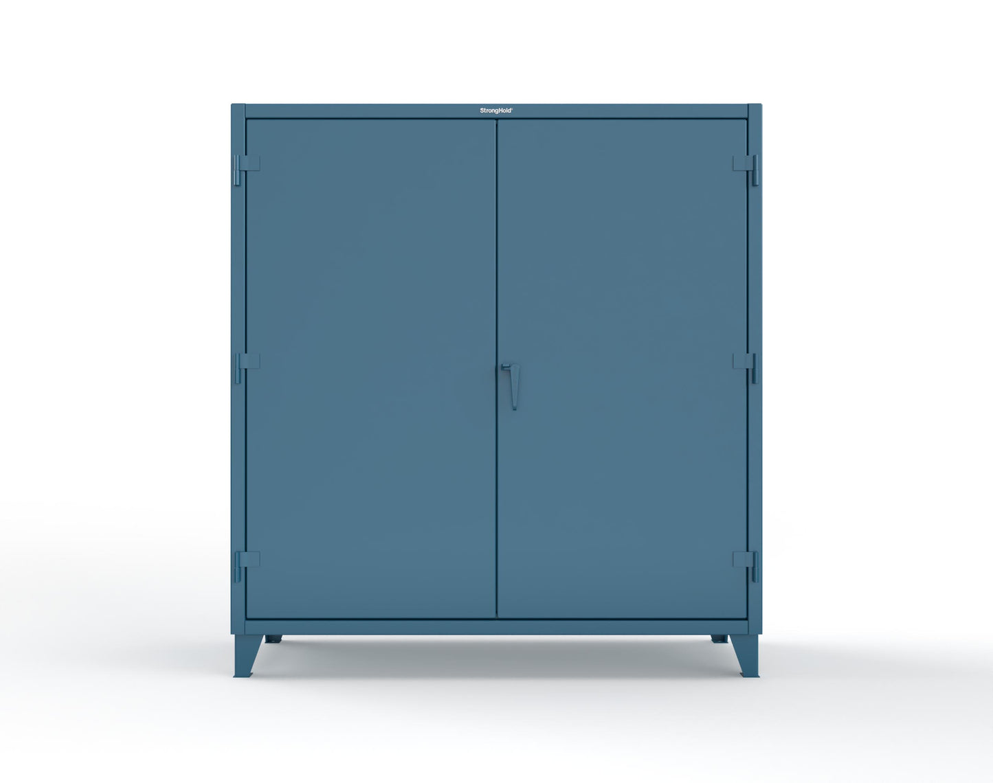Extreme Duty 12 GA Janitorial Cabinet with 4 Shelves - 72 In. W x 24 In. D x 78 In. H - 66-BC-244-5001