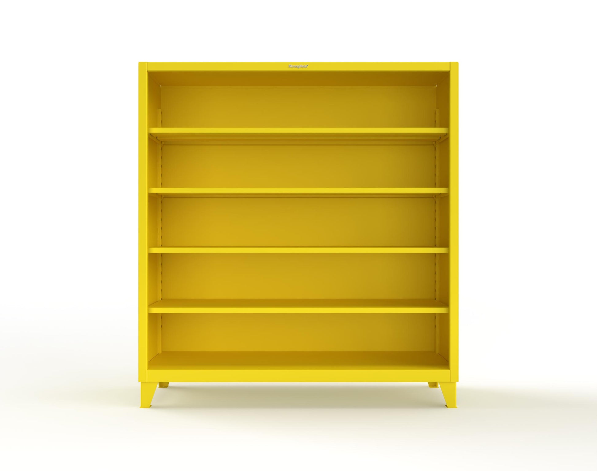Extreme Duty 12 GA Closed Shelving Unit with 4 Shelves - 72 In. W x 24 In. D x 72 In. H - 66-CSU-244-1021