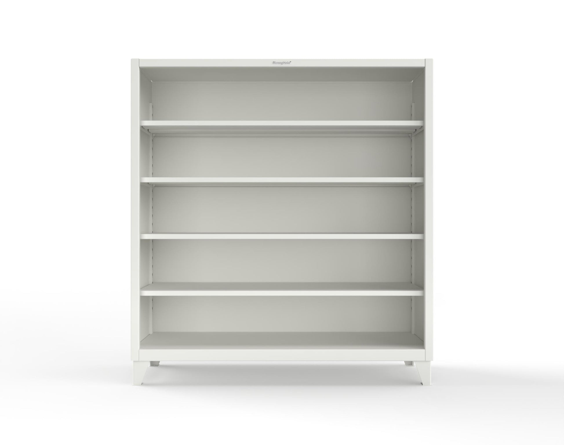 Extreme Duty 12 GA Closed Shelving Unit with 4 Shelves - 72 In. W x 24 In. D x 72 In. H - 66-CSU-244-9003