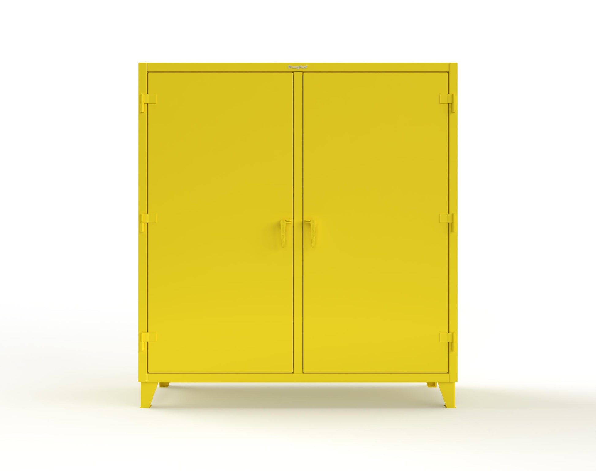 Extreme Duty 12 GA Double Shift Cabinet with 10 Drawers, 6 Shelves - 72 In. W x 24 In. D x 78 In. H - 66-DS-246-10DB-1021