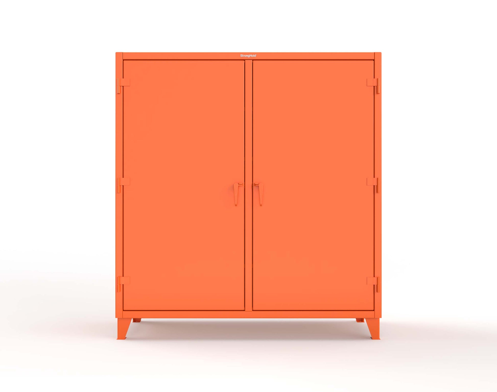 Extreme Duty 12 GA Double Shift Cabinet with 10 Drawers, 6 Shelves - 72 In. W x 24 In. D x 78 In. H - 66-DS-246-10DB-2009