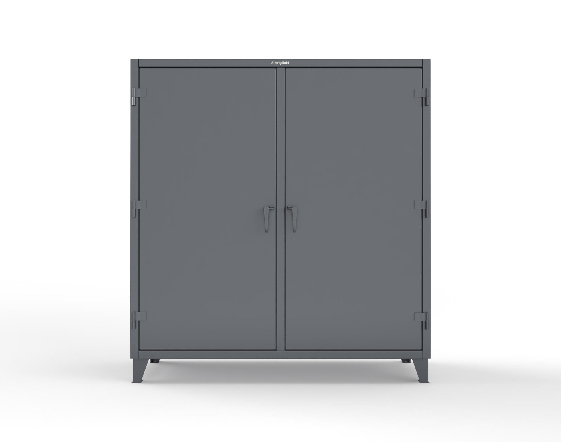Extreme Duty 12 GA Double Shift Cabinet with 6 Drawers, 6 Shelves - 72 In. W x 24 In. D x 78 In. H - 66-DS-246-6DB-7024