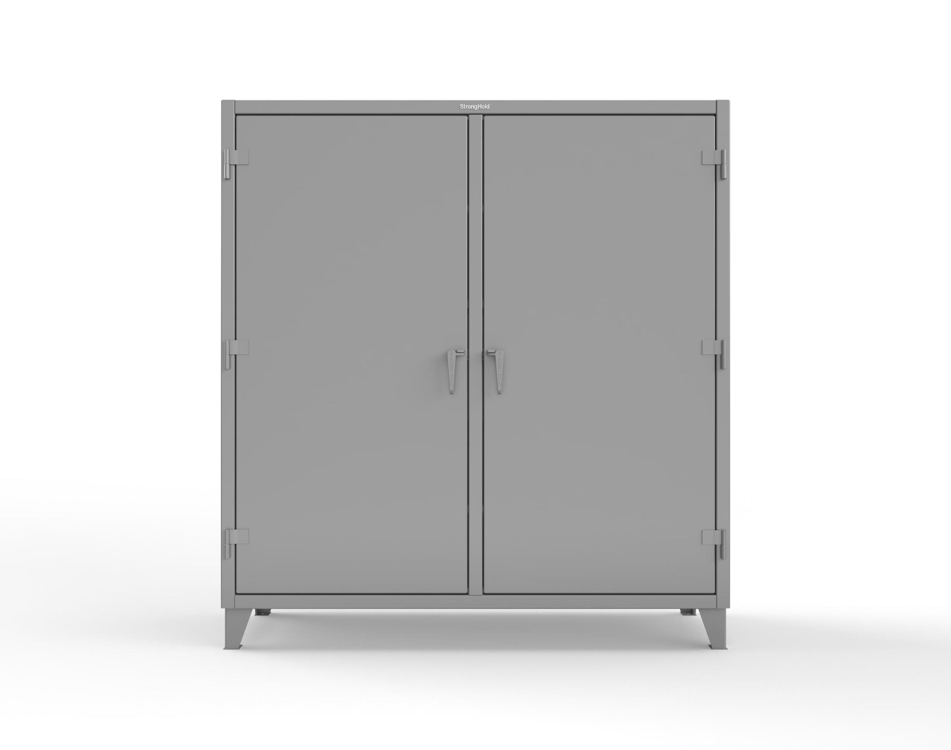 Extreme Duty 12 GA Double Shift Cabinet with 6 Drawers, 6 Shelves - 72 In. W x 24 In. D x 78 In. H - 66-DS-246-6DB-7037