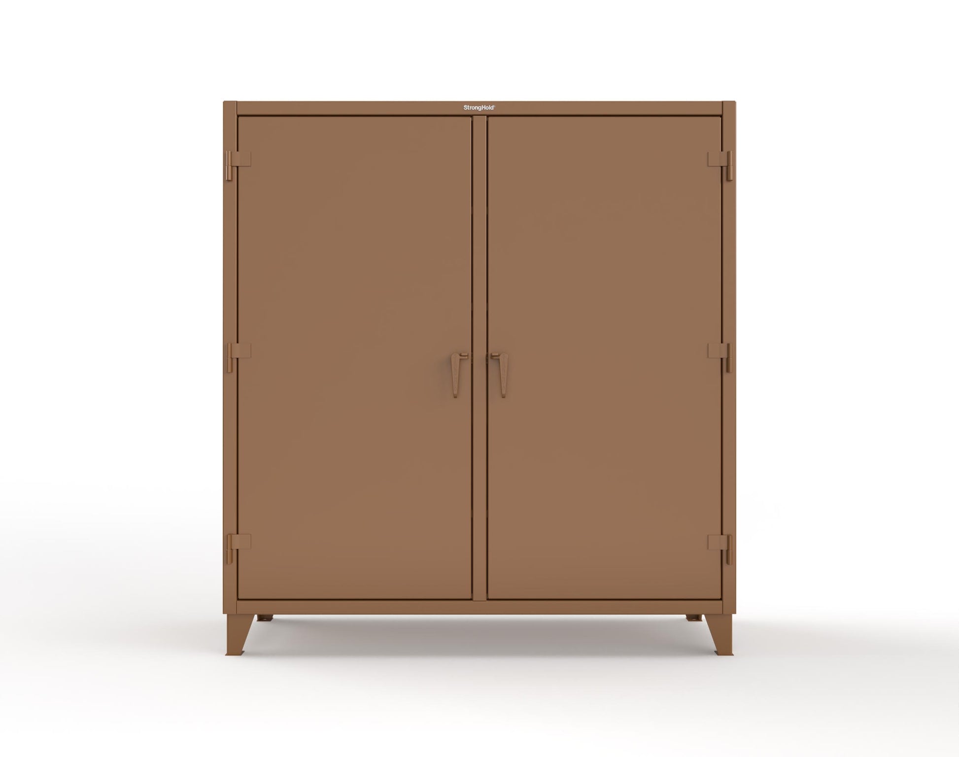 Extreme Duty 12 GA Double Shift Cabinet with 6 Drawers, 6 Shelves - 72 In. W x 24 In. D x 78 In. H - 66-DS-246-6DB-8008