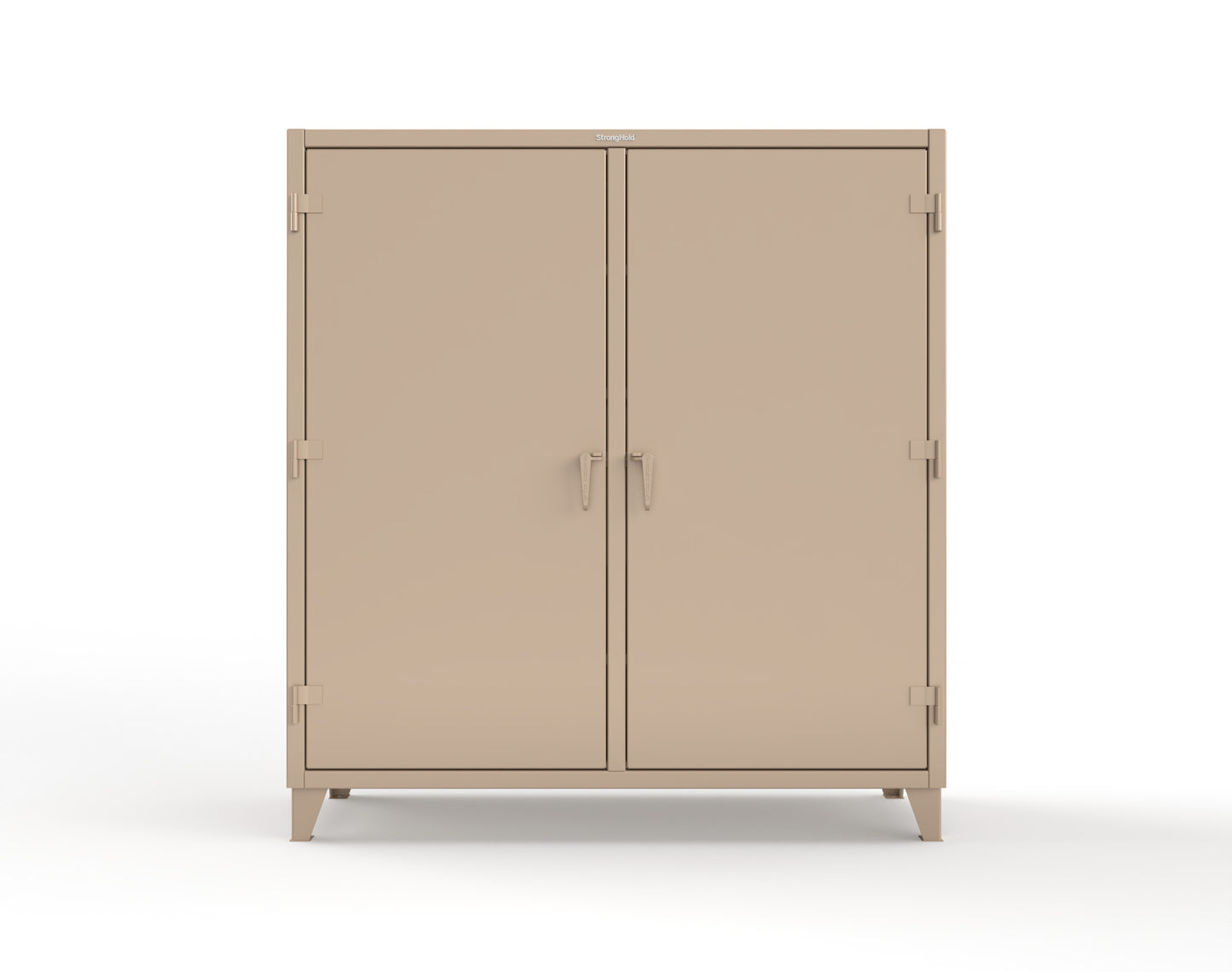 Extreme Duty 12 GA Double Shift Cabinet with 8 Drawers, 6 Shelves - 72 In. W x 24 In. D x 78 In. H - 66-DS-246-8DB-1019