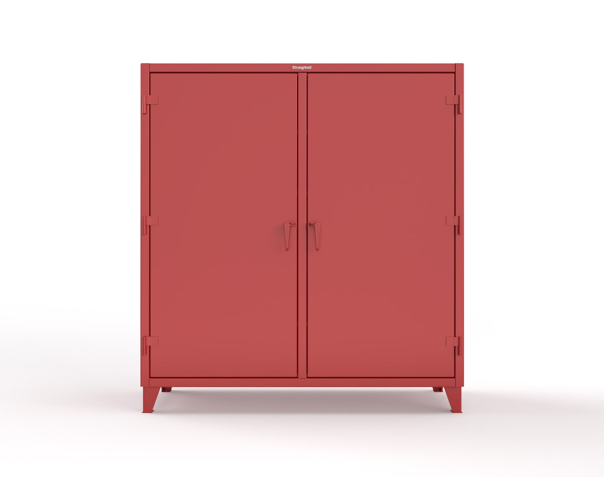 Extreme Duty 12 GA Double Shift Cabinet with 8 Drawers, 6 Shelves - 72 In. W x 24 In. D x 78 In. H - 66-DS-246-8DB-3001