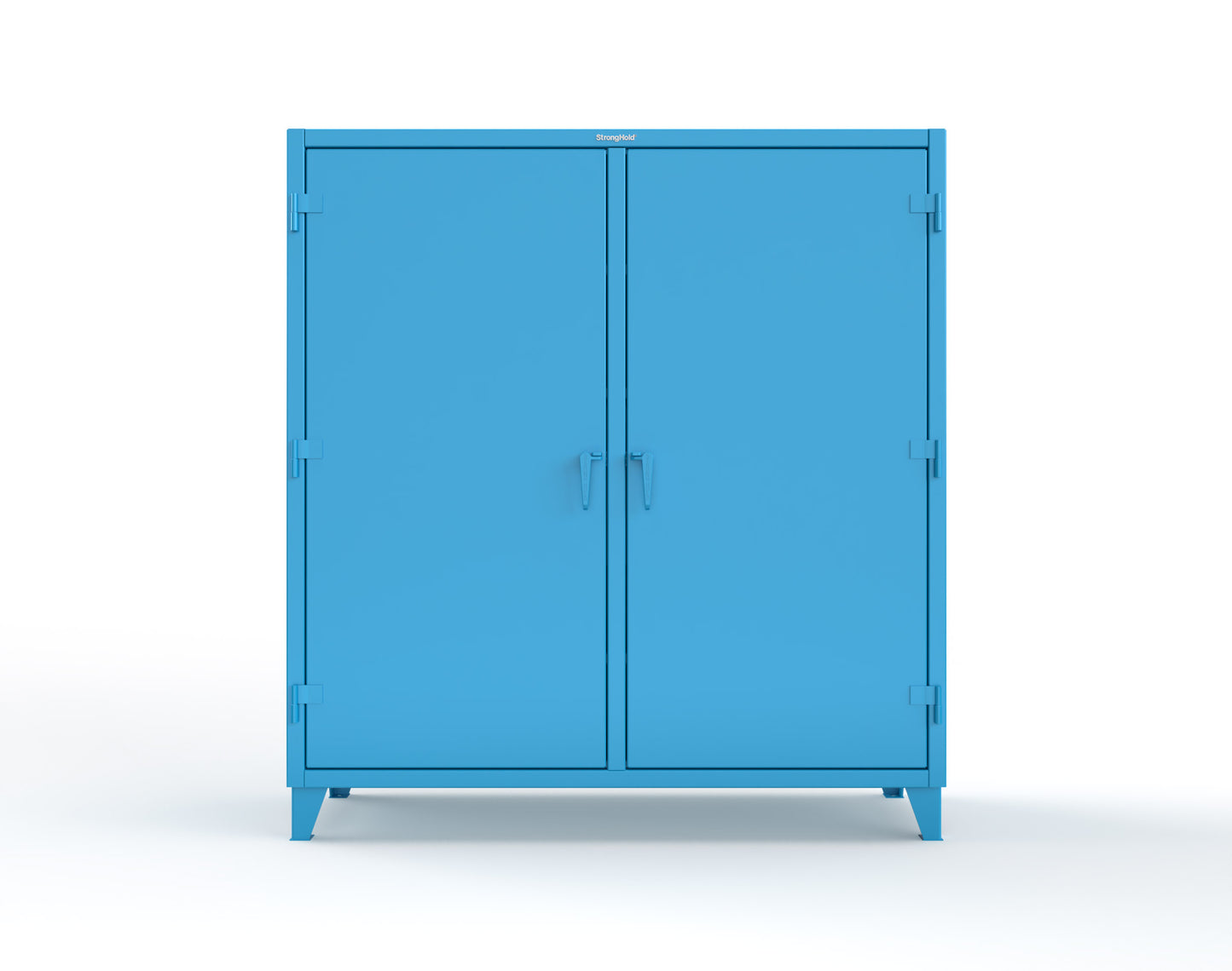 Extreme Duty 12 GA Double Shift Cabinet with 8 Drawers, 6 Shelves - 72 In. W x 24 In. D x 78 In. H - 66-DS-246-8DB-5012