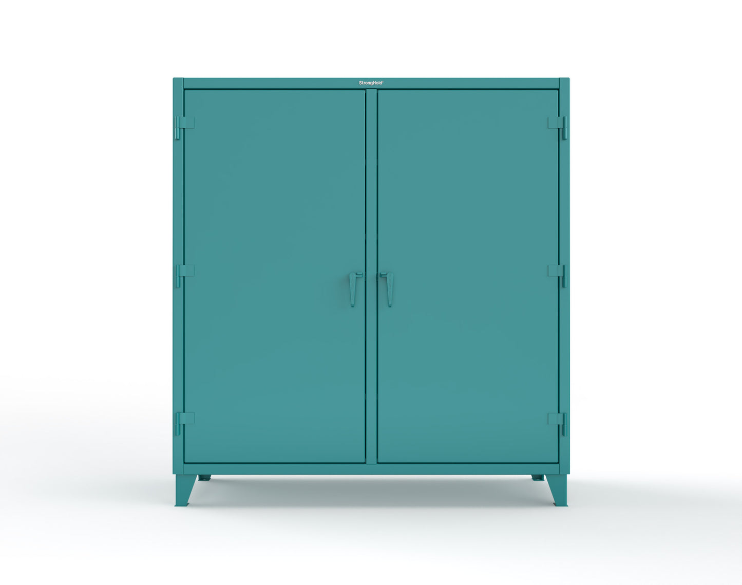 Extreme Duty 12 GA Double Shift Cabinet with 8 Drawers, 6 Shelves - 72 In. W x 24 In. D x 78 In. H - 66-DS-246-8DB-5021