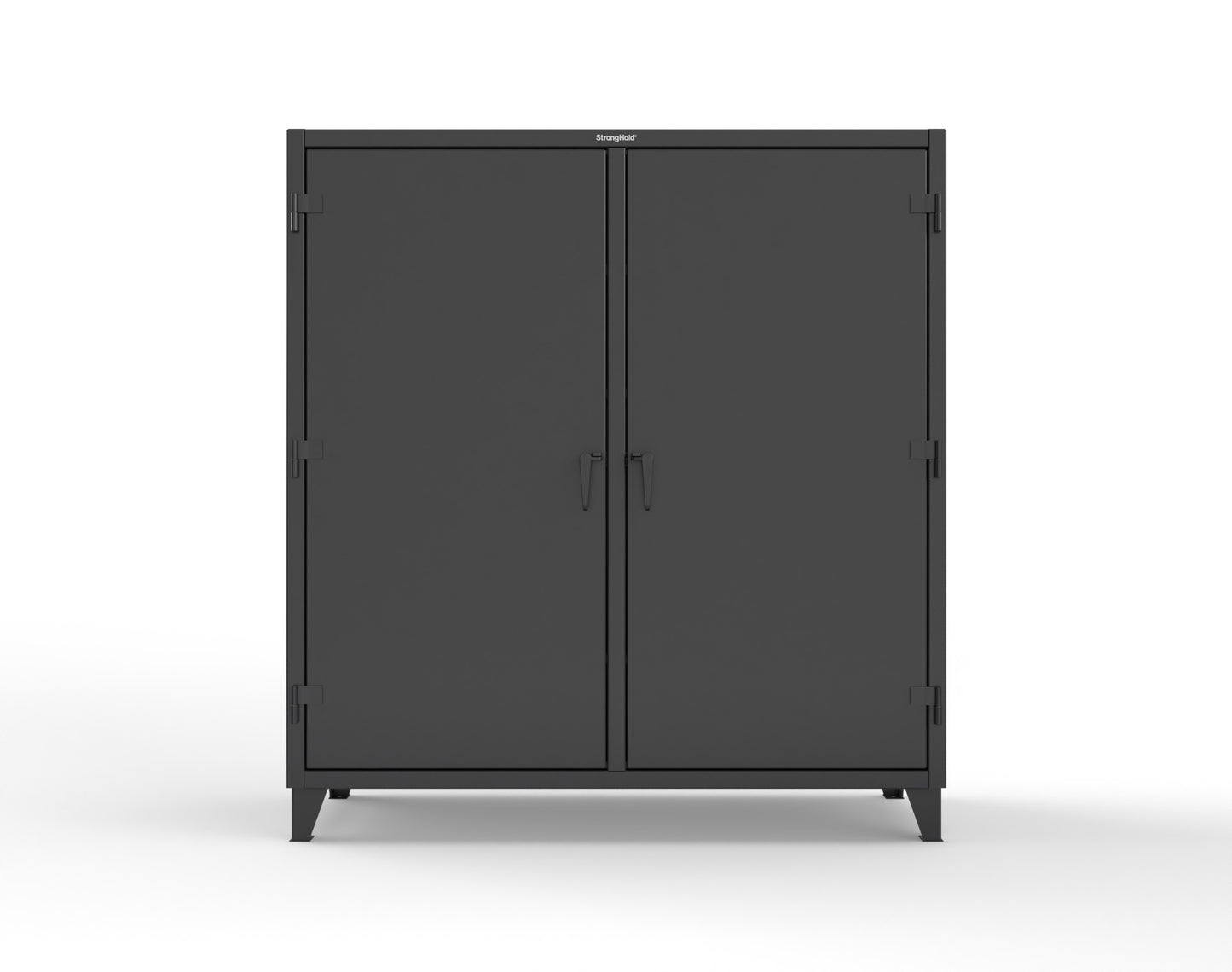 Extreme Duty 12 GA Double Shift Cabinet with 8 Drawers, 6 Shelves - 72 In. W x 24 In. D x 78 In. H - 66-DS-246-8DB-9005