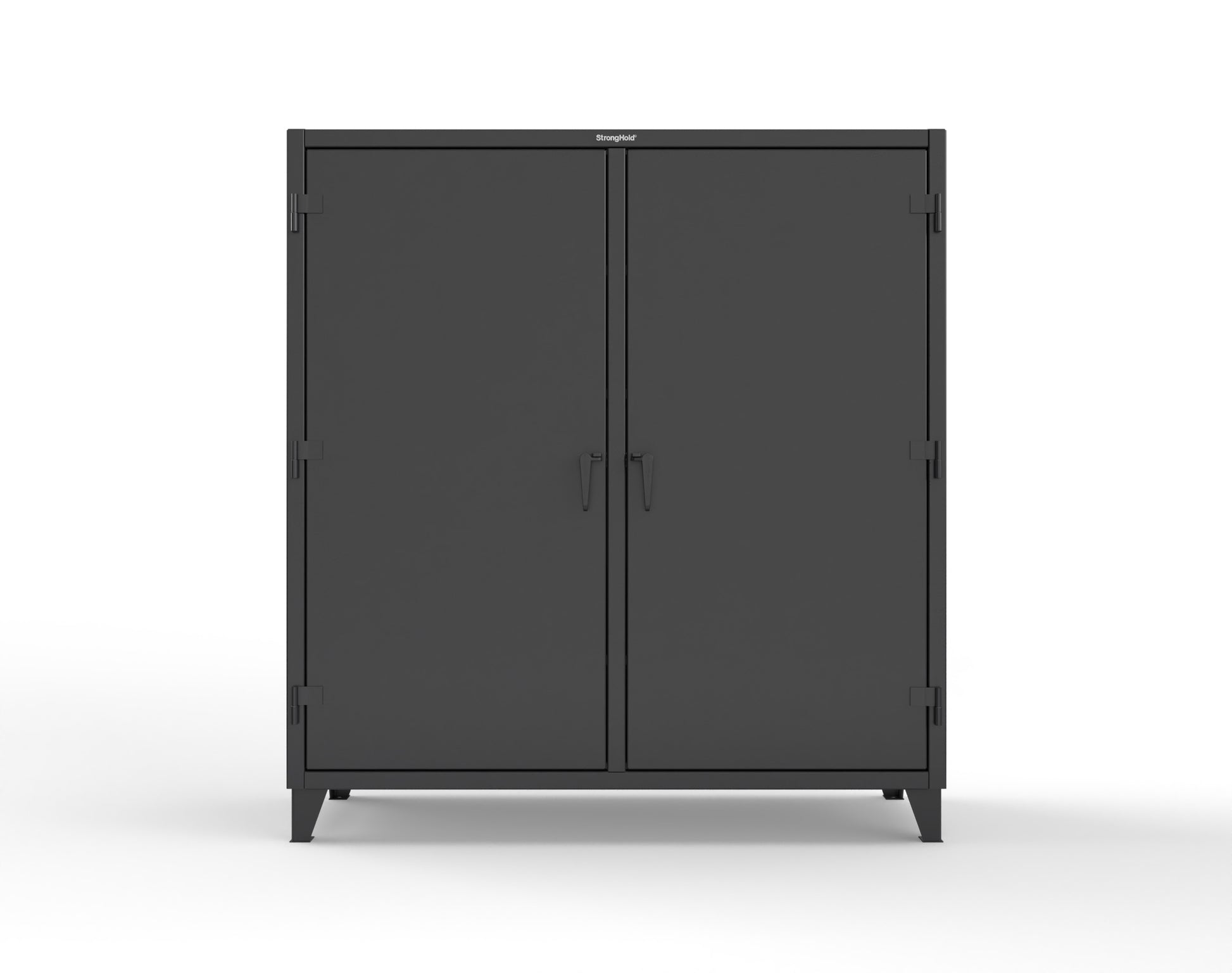 Extreme Duty 12 GA Double Shift Cabinet with 8 Drawers, 6 Shelves - 72 In. W x 24 In. D x 78 In. H - 66-DS-246-8DB-9005