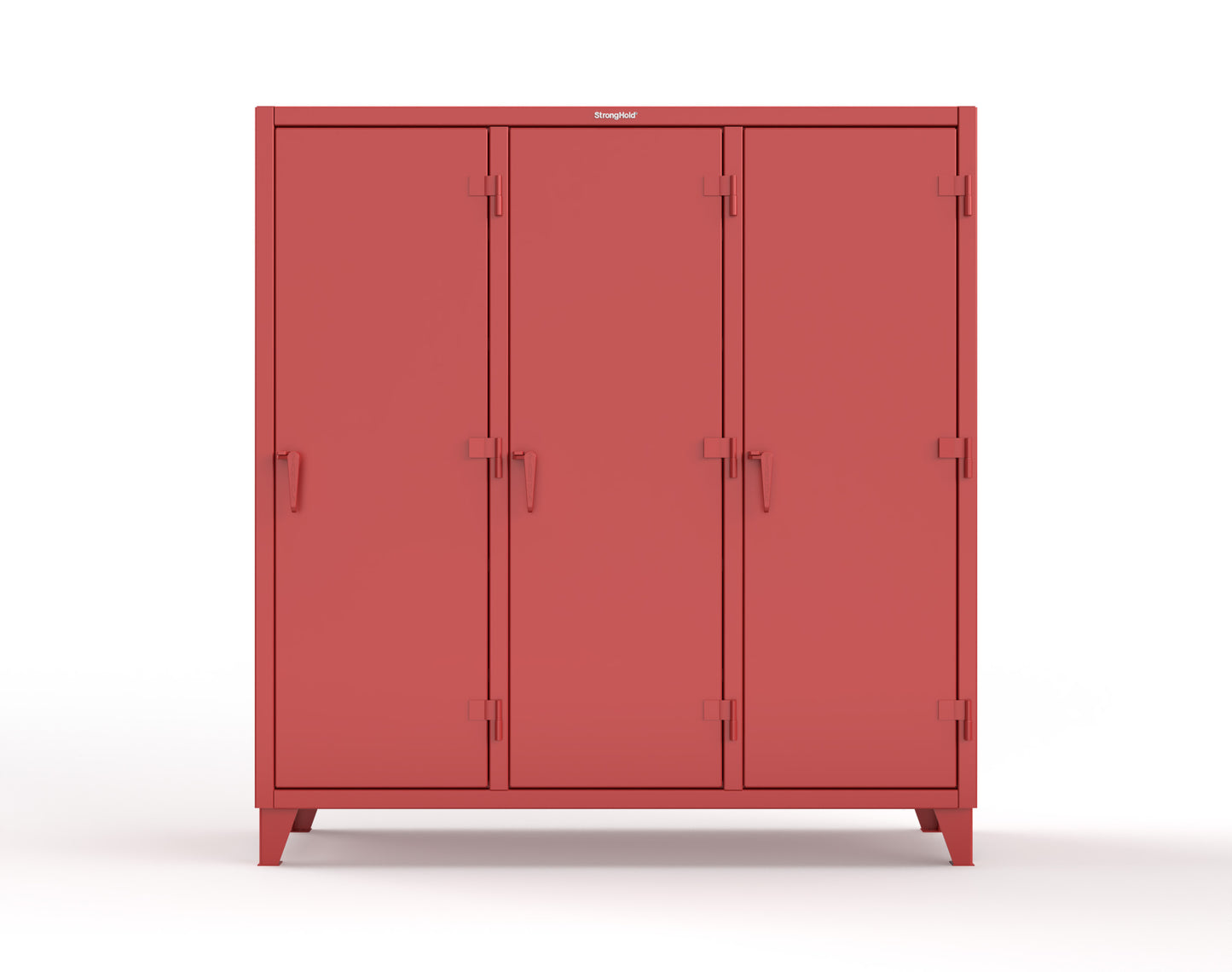 Extreme Duty 12 GA Multi-Shift Cabinet with 15 Shelves - 72 In. W x 24 In. D x 78 In. H - 66-MS-2415-3001