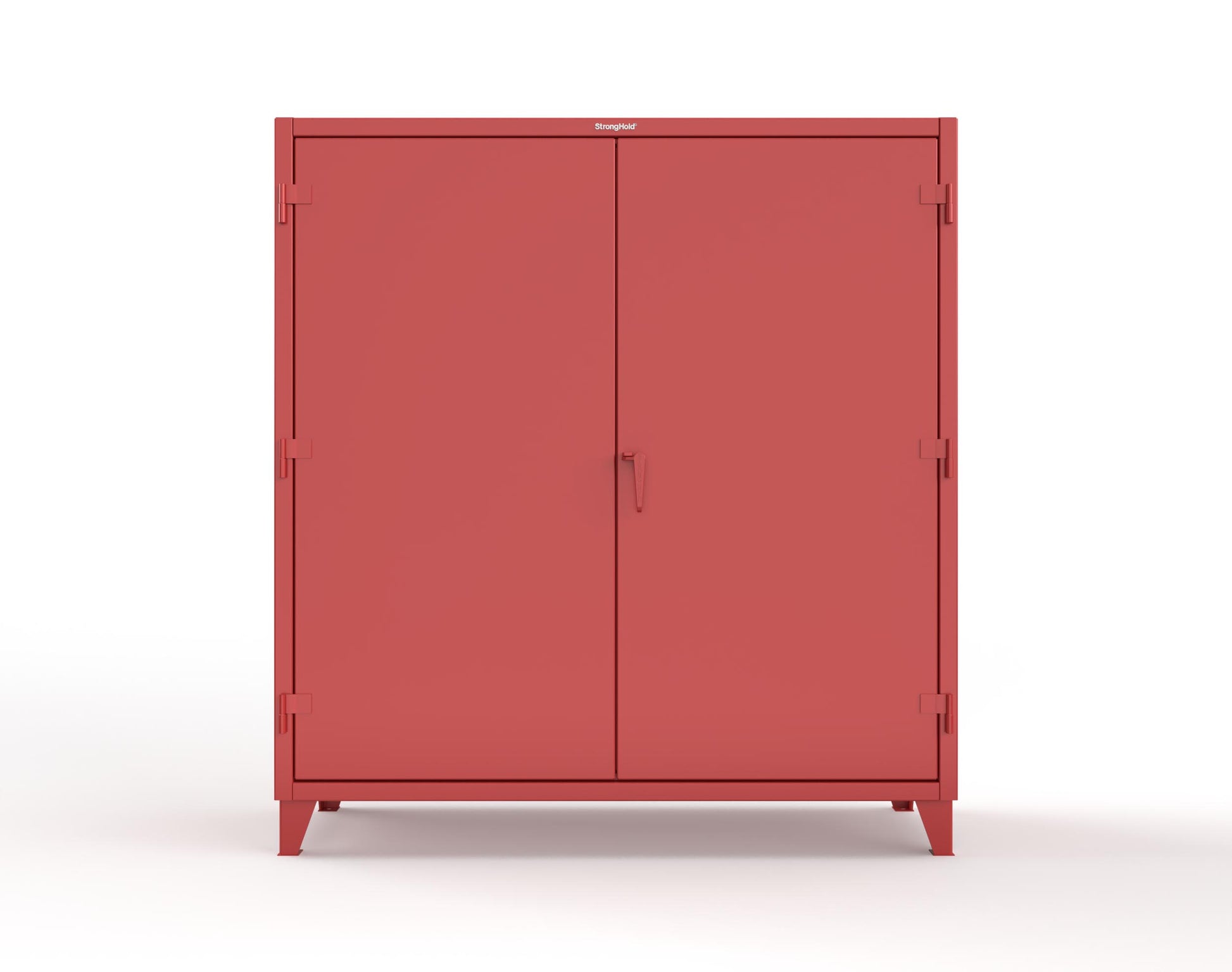 Extreme Duty 12 GA Uniform Cabinet with Hanger Rod, 1 Shelf - 72 In. W x 24 In. D x 78 In. H - 66-WR-241-3001