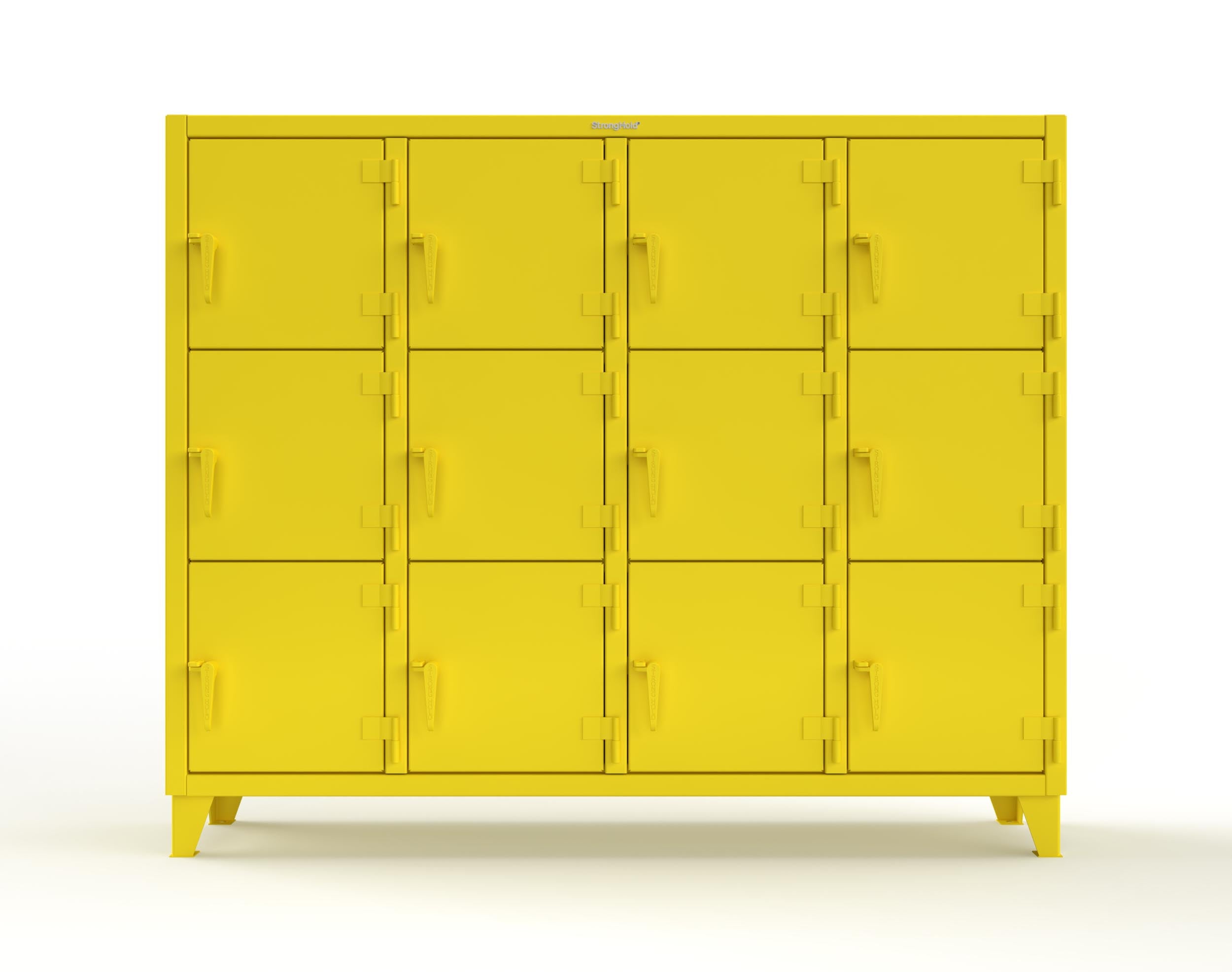 Extreme Duty 12-GA Triple-Tier Locker with 12 Locking Compartments