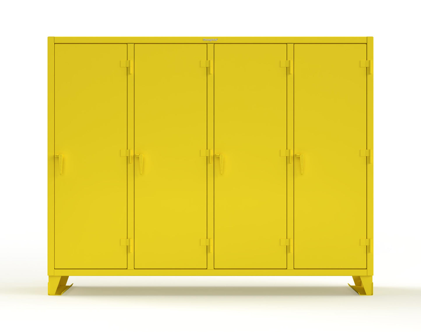 Extreme Duty 12 GA Multi-Shift Cabinet with 20 Shelves - 98 In. W x 24 In. D x 78 In. H - 86-MS-2420-7024 - 86-MS-2420-1021