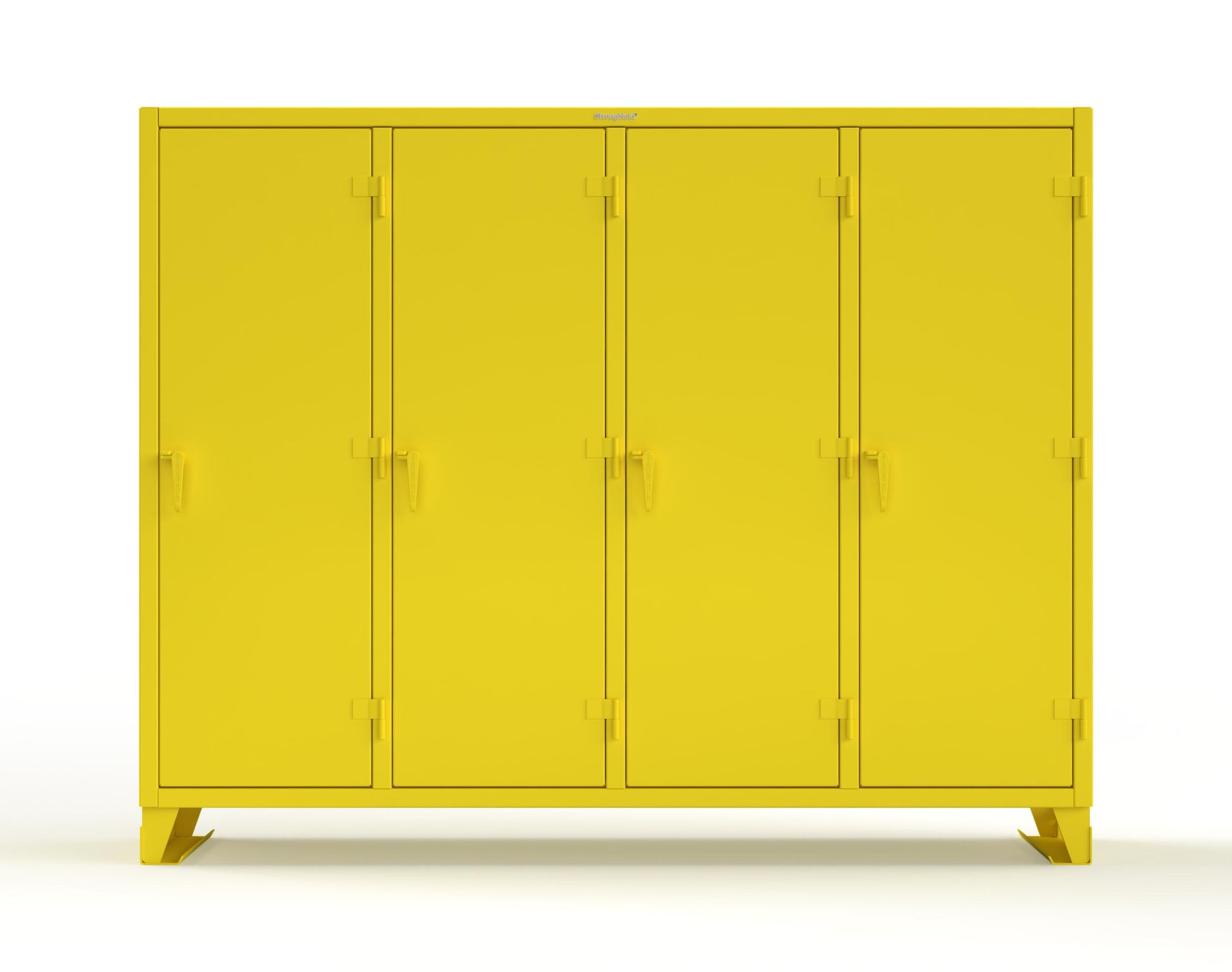 Extreme Duty 12 GA Multi-Shift Cabinet with 20 Shelves - 98 In. W x 24 In. D x 78 In. H - 86-MS-2420-7024 - 86-MS-2420-1021