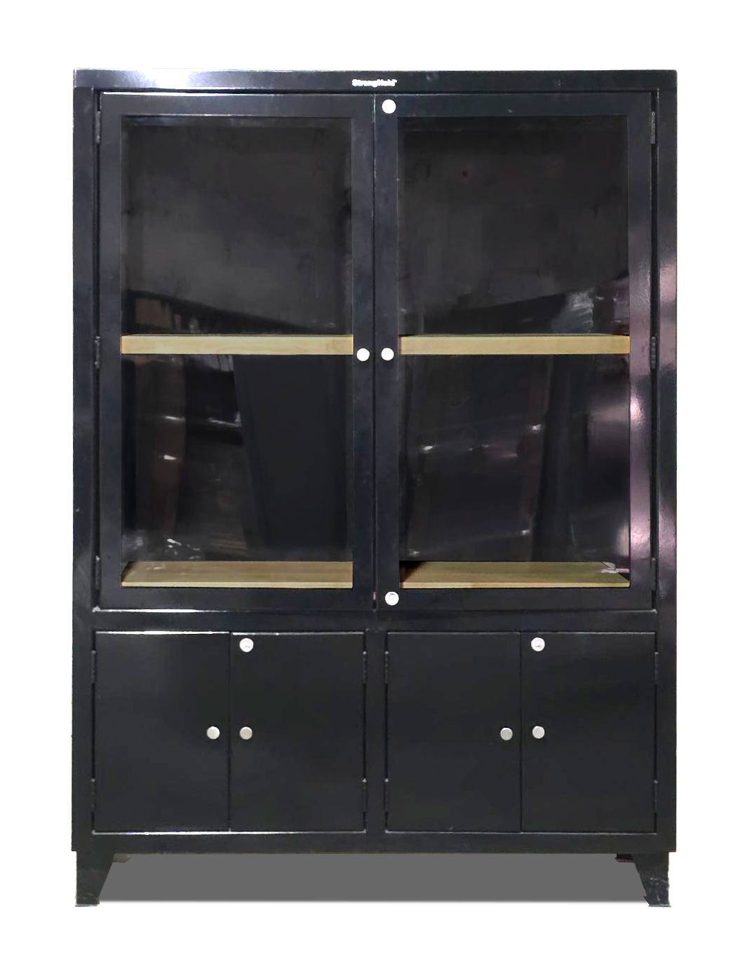 One of a Kind 12 Gauge Bourbon Cabinet
