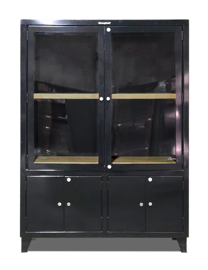 One of a Kind 12 Gauge Bourbon Cabinet