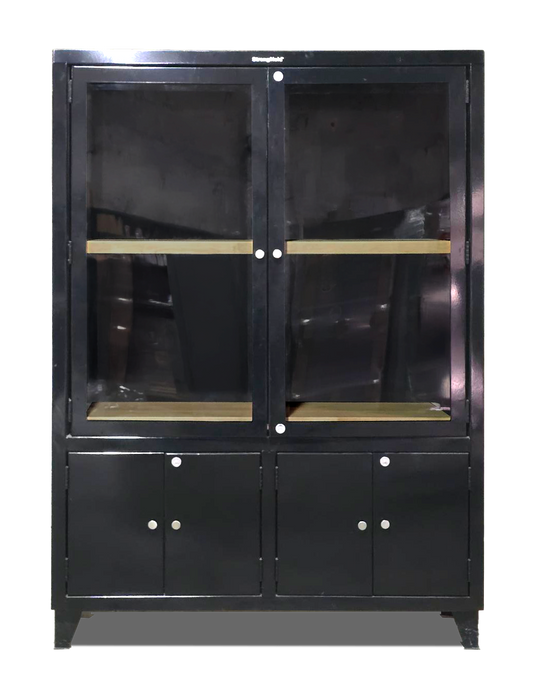 One of a Kind 12 Gauge Bourbon Cabinet