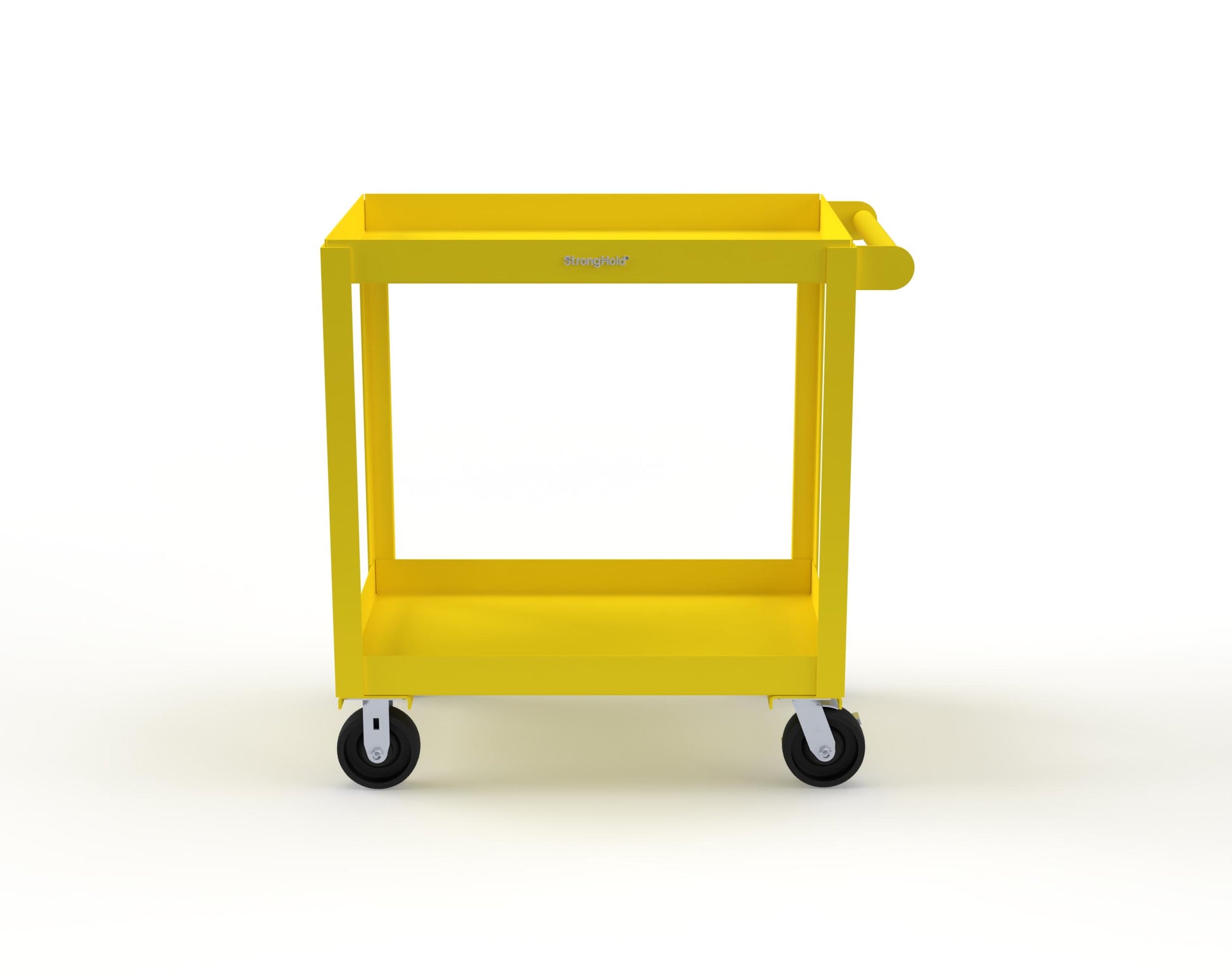 Extreme Duty 12 GA Mobile Service Cart with 12 GA Steel Top, 2 Shelves - 36 in. W x 24 in. D x 40 in. H - SC2436-2-1021