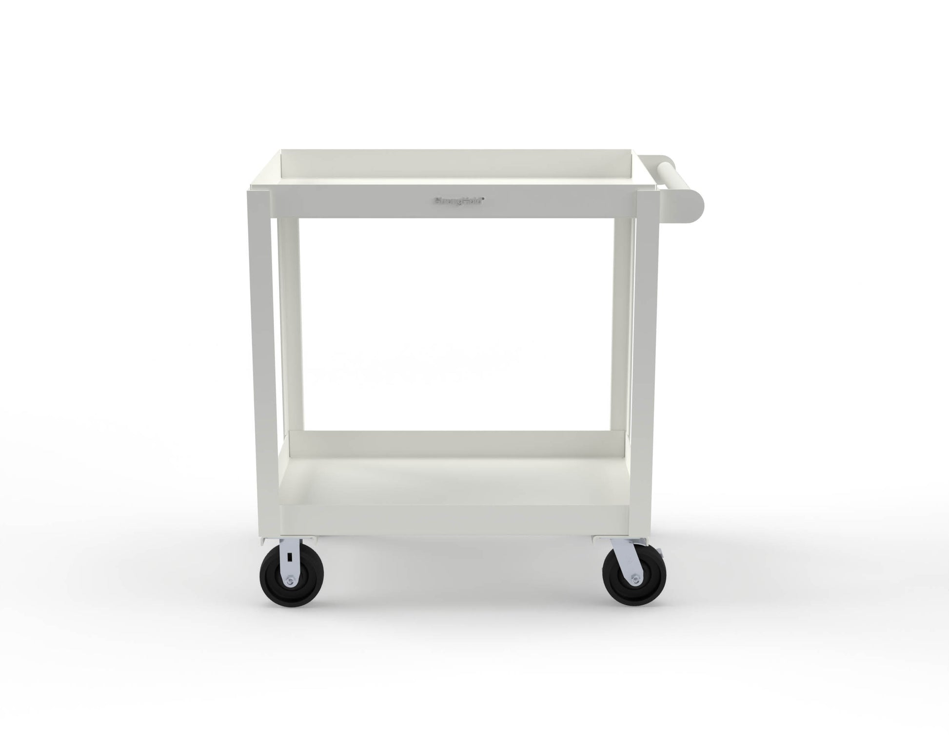Extreme Duty 12 GA Mobile Service Cart with 12 GA Steel Top, 2 Shelves - 36 in. W x 24 in. D x 40 in. H - SC2436-2-9003
