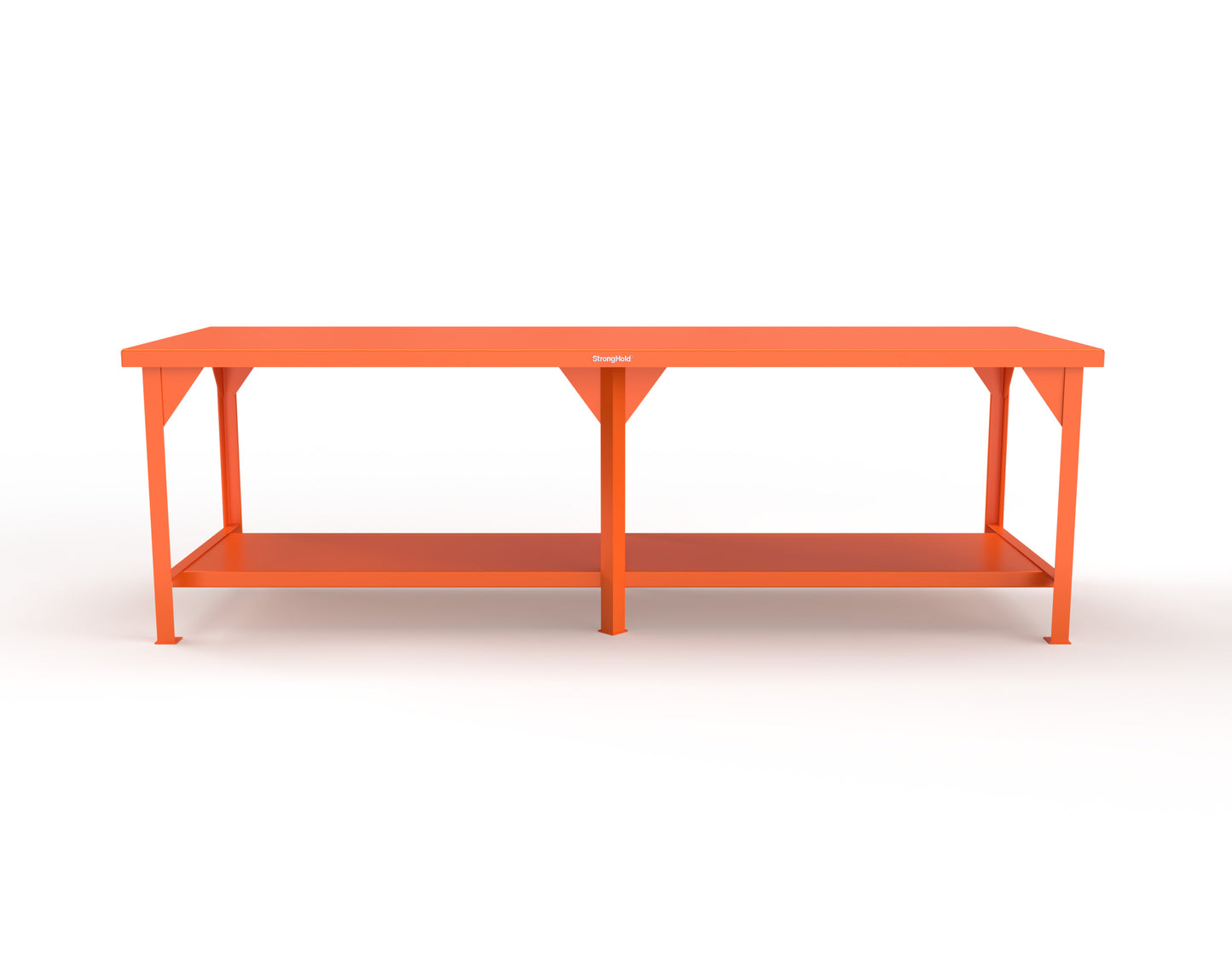 Extreme Duty 7 GA Shop Table with 1 Shelf - 108 In. W x 36 In. D x 34 In. H - T10836-2004