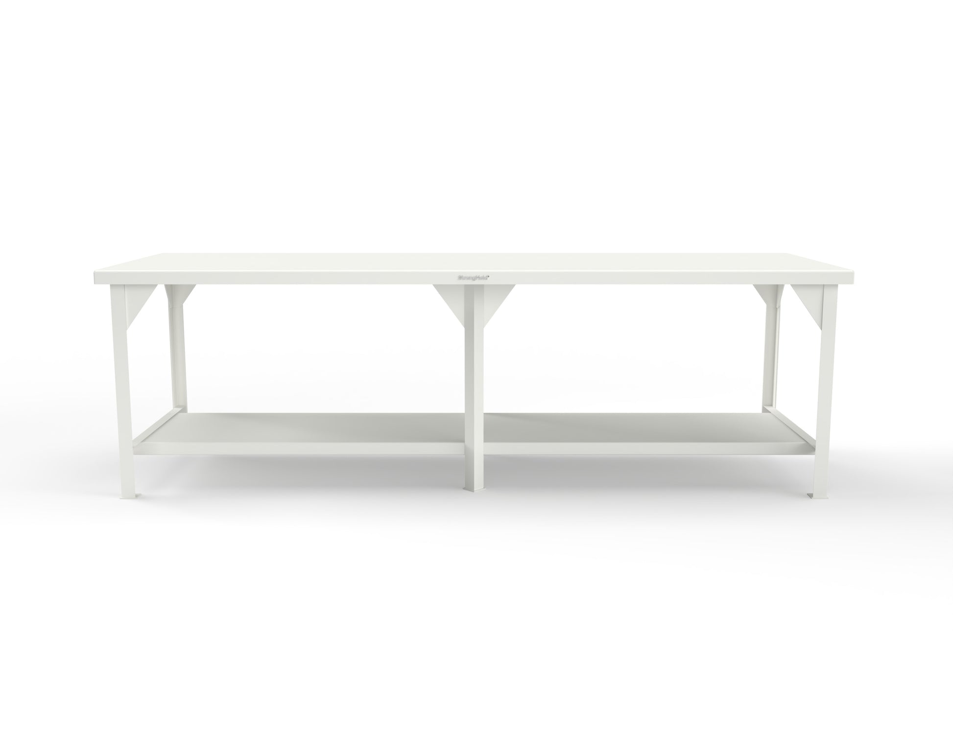Extreme Duty 7 GA Shop Table with 1 Shelf - 108 In. W x 36 In. D x 34 In. H - T10836-9003