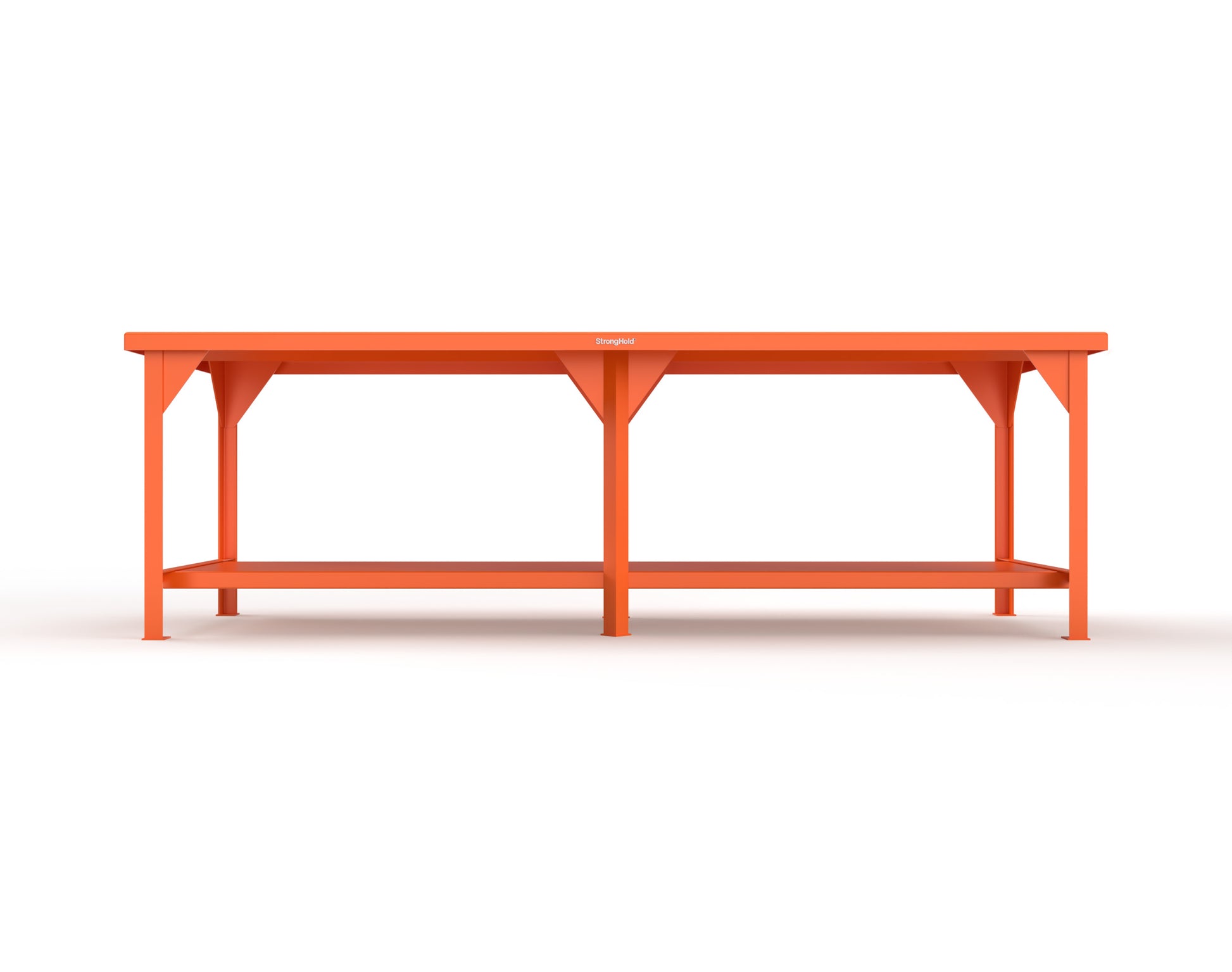 Extreme Duty 7 GA Shop Table with 1 Shelf - 108 In. W x 36 In. D x 34 In. H - T10836-2004