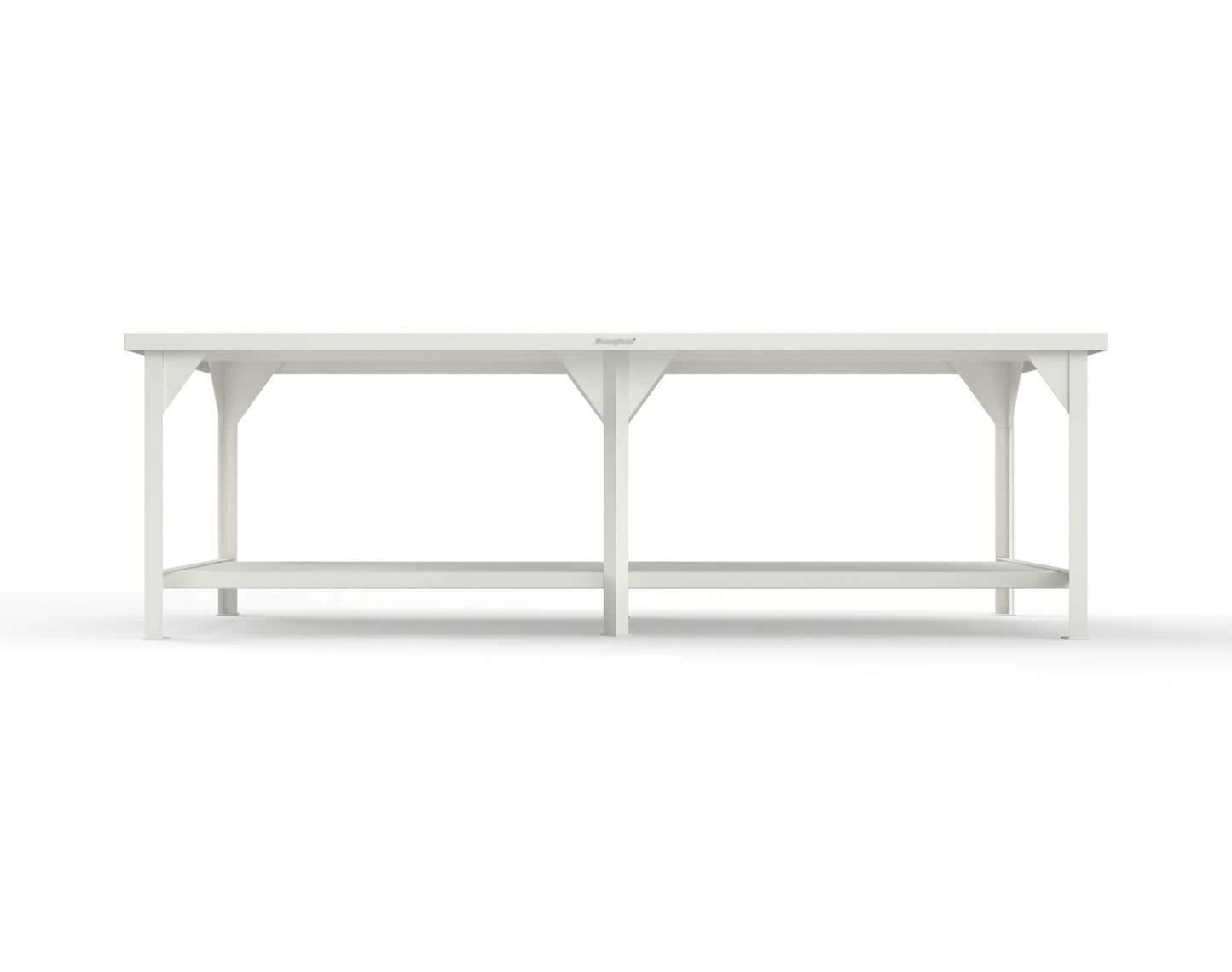 Extreme Duty 7 GA Shop Table with 1 Shelf - 108 In. W x 36 In. D x 34 In. H - T10836-9003
