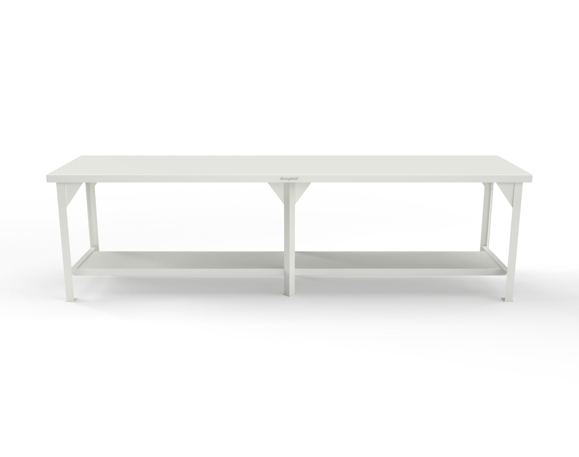Extreme Duty 7 GA Shop Table with 1 Shelf - 120 In. W x 30 In. D x 34 In. H - T12030-9003