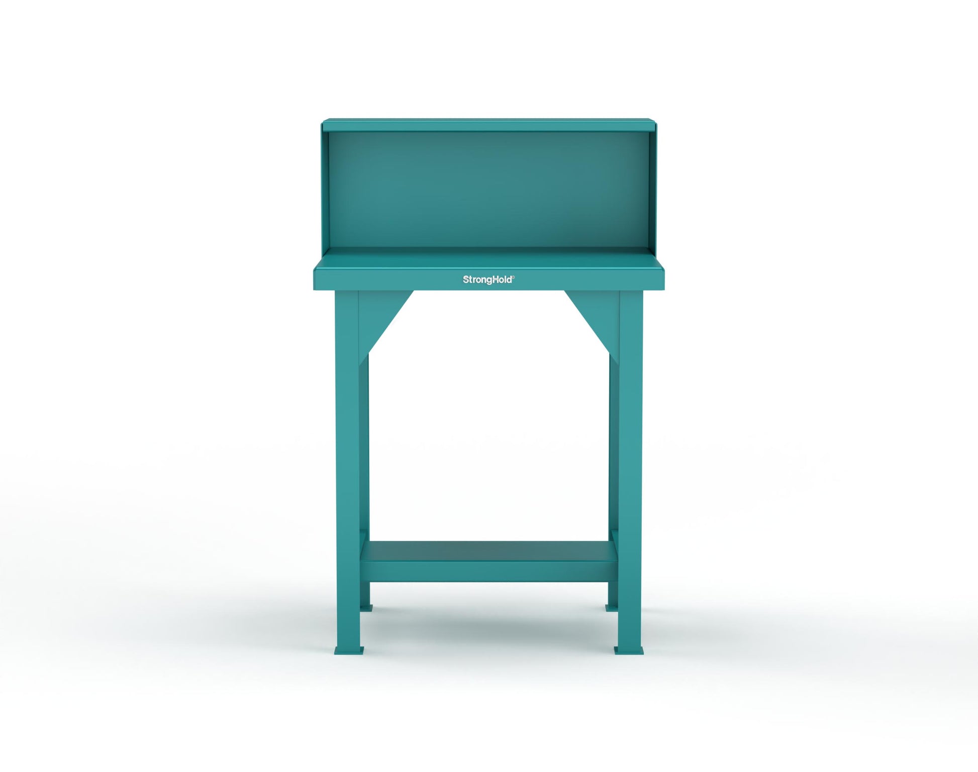 Extreme Duty 7 GA Shop Table with Riser Shelf - 30 In. W x 24 In. D x 46 In. H - T3024RS-5021