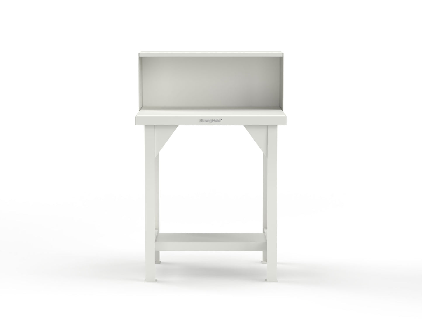 Extreme Duty 7 GA Shop Table with Riser Shelf - 30 In. W x 24 In. D x 46 In. H - T3024RS-9003