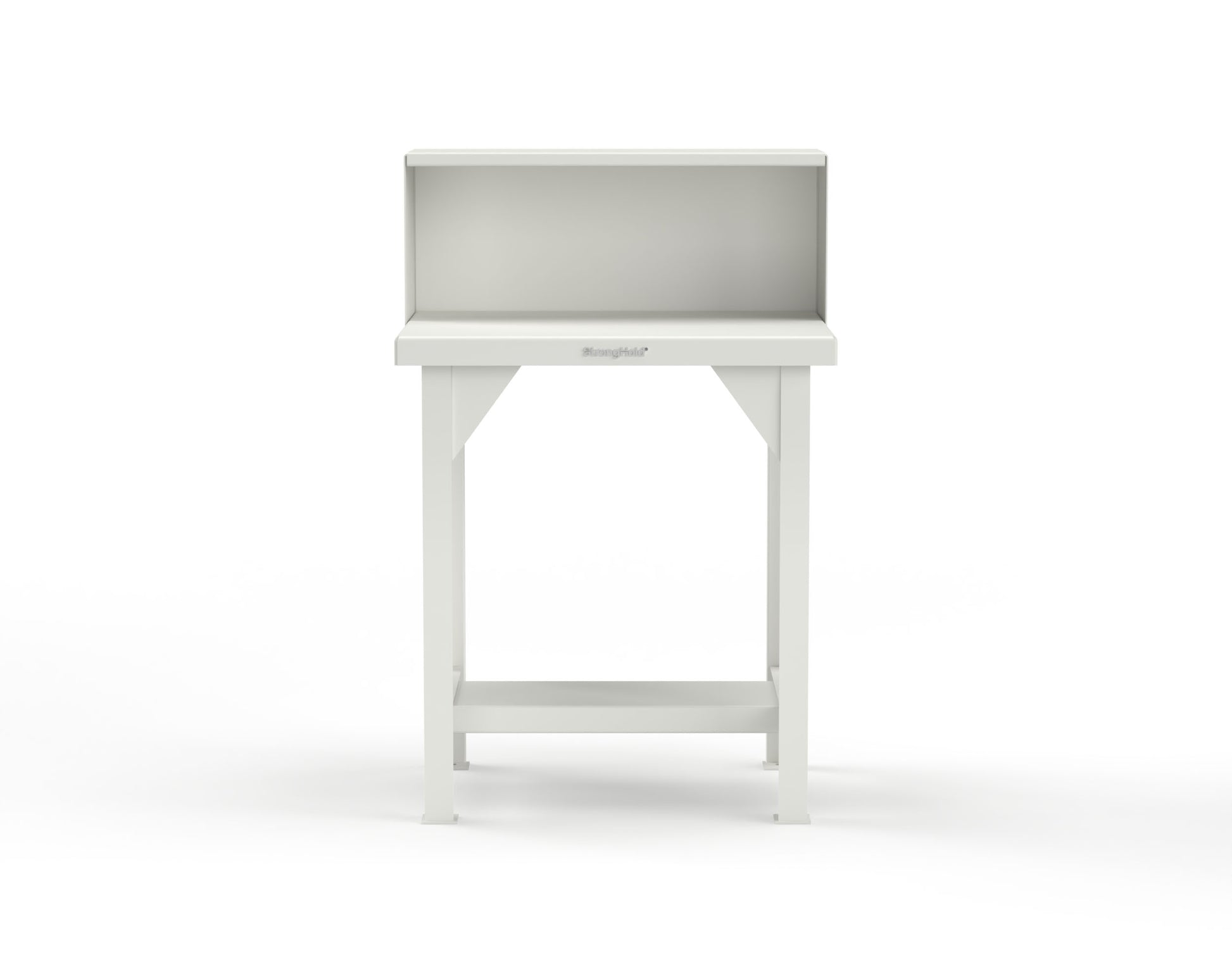 Extreme Duty 7 GA Shop Table with Riser Shelf - 30 In. W x 24 In. D x 46 In. H - T3024RS-9003